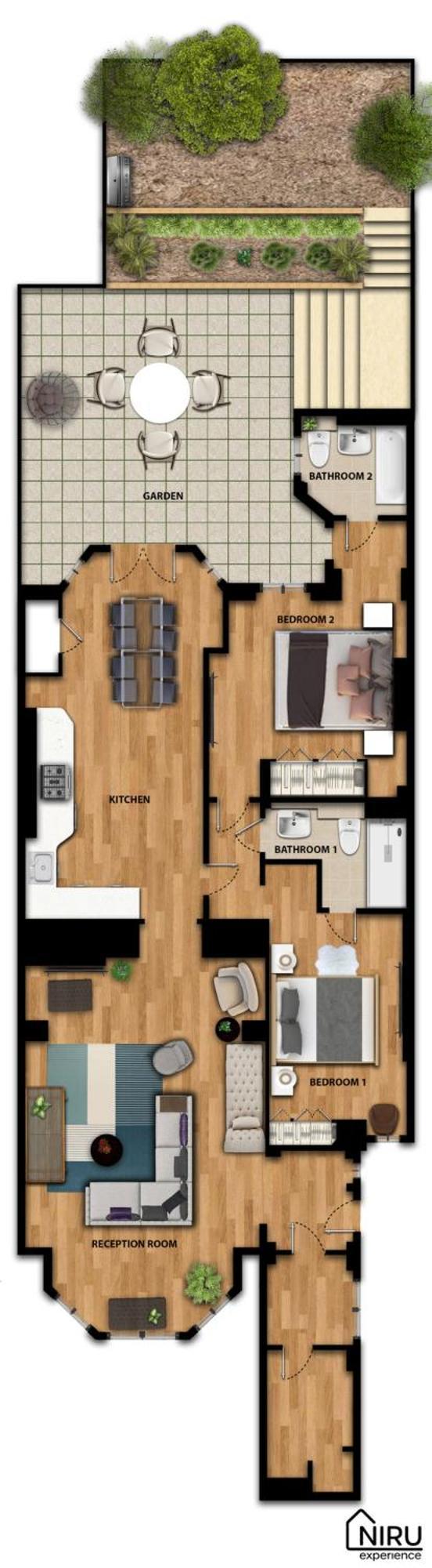 Niru Experience Luxury Boutique Garden 2Bd 2Ba Apartamento Londres Exterior foto